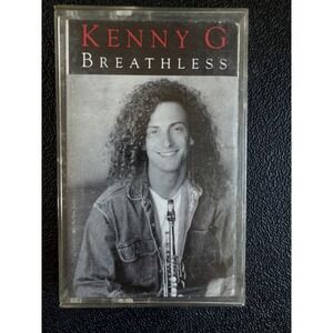 Kenny G Breathless Cassette Tape 1992 Arista 07822-18646-4 Smooth Jazz Pop